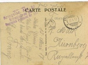 Feldpostkarte Erster Weltkrieg Ablain-Saint-Nazaire