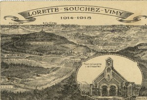 Feldpostkarte Erster Weltkrieg Souchez