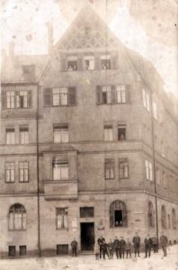 Kapellenstraße damals