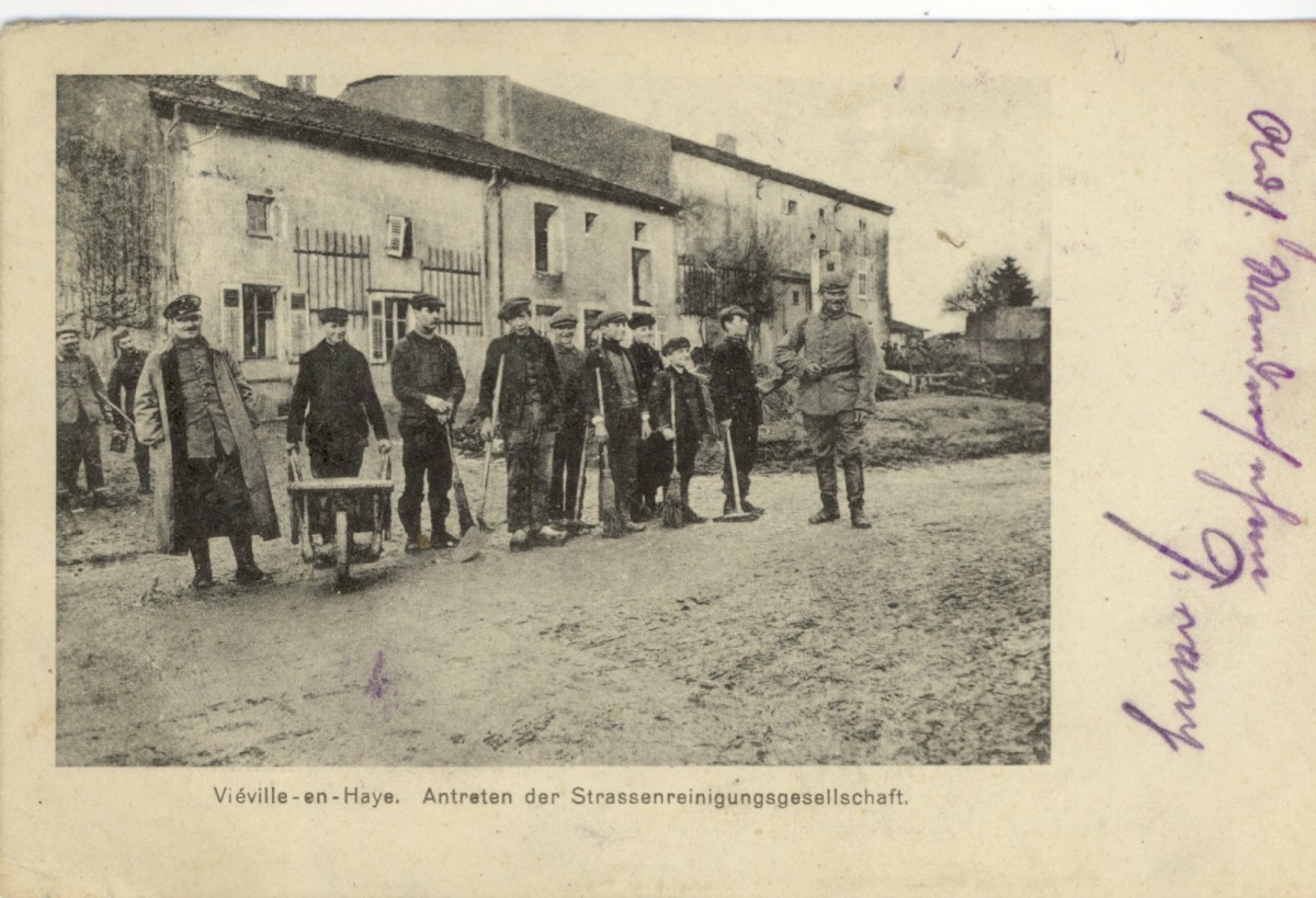 Feldpostkarte Erster Weltkrieg Vieville-en-Haye