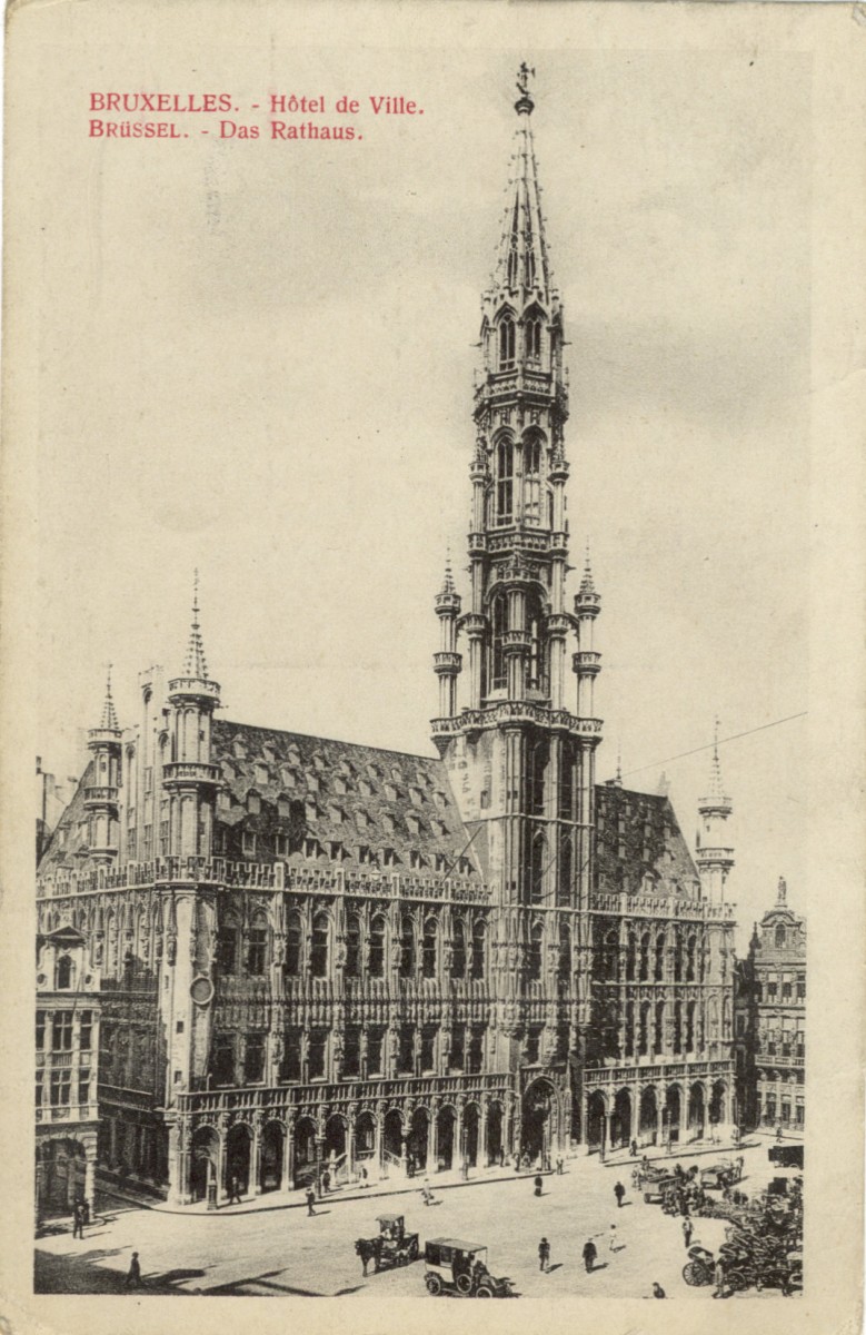 Feldpostkarte Erster Weltkrieg Brüssel