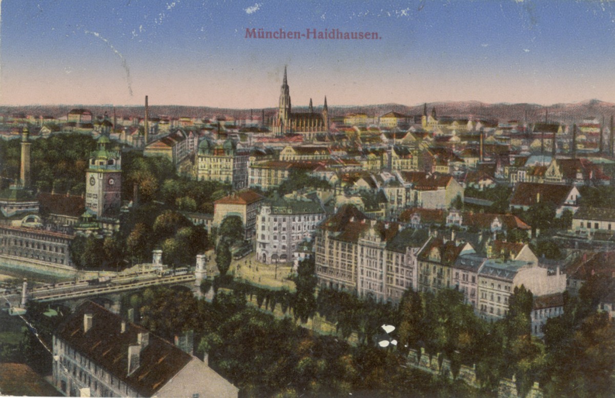 Feldpostkarte Erster Weltkrieg München-Haidhausen